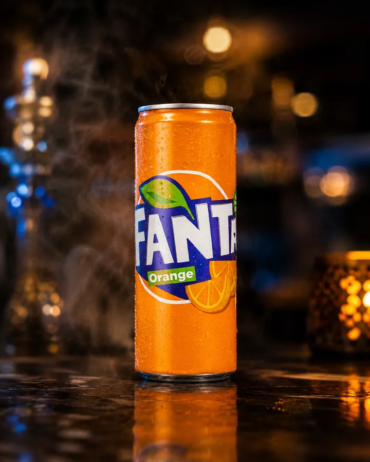 Fanta Orange cold drink at Rrem's