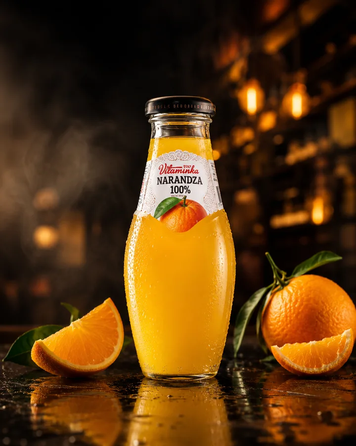 Orange juice at Rrem's