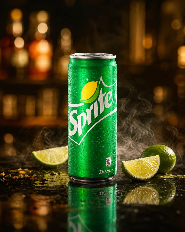 Sprite cold drink at Rrem's