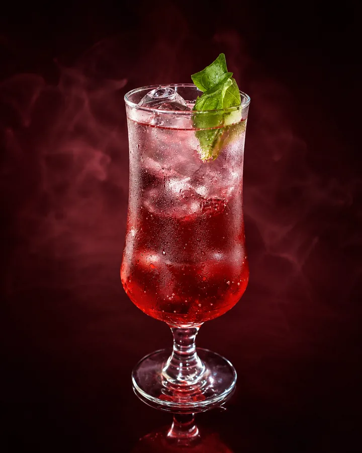 Red Sky non-alcoholic cocktail at Rrem's
