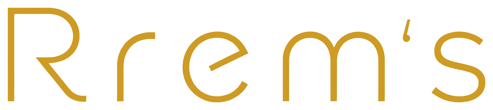 Rrem's wordmark logo